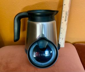 KEURIG, COFFEE CARAFE, STAINLESS STEEL, GREAT GIFT (40% OFF SALE)
