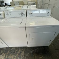 Washer And Dryer Kenmore White Great Condition 