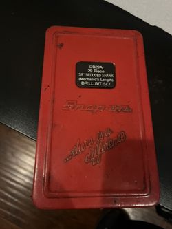 Snap On Drill Bit Case