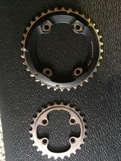 Dynasys II 36T-26T front chainrings