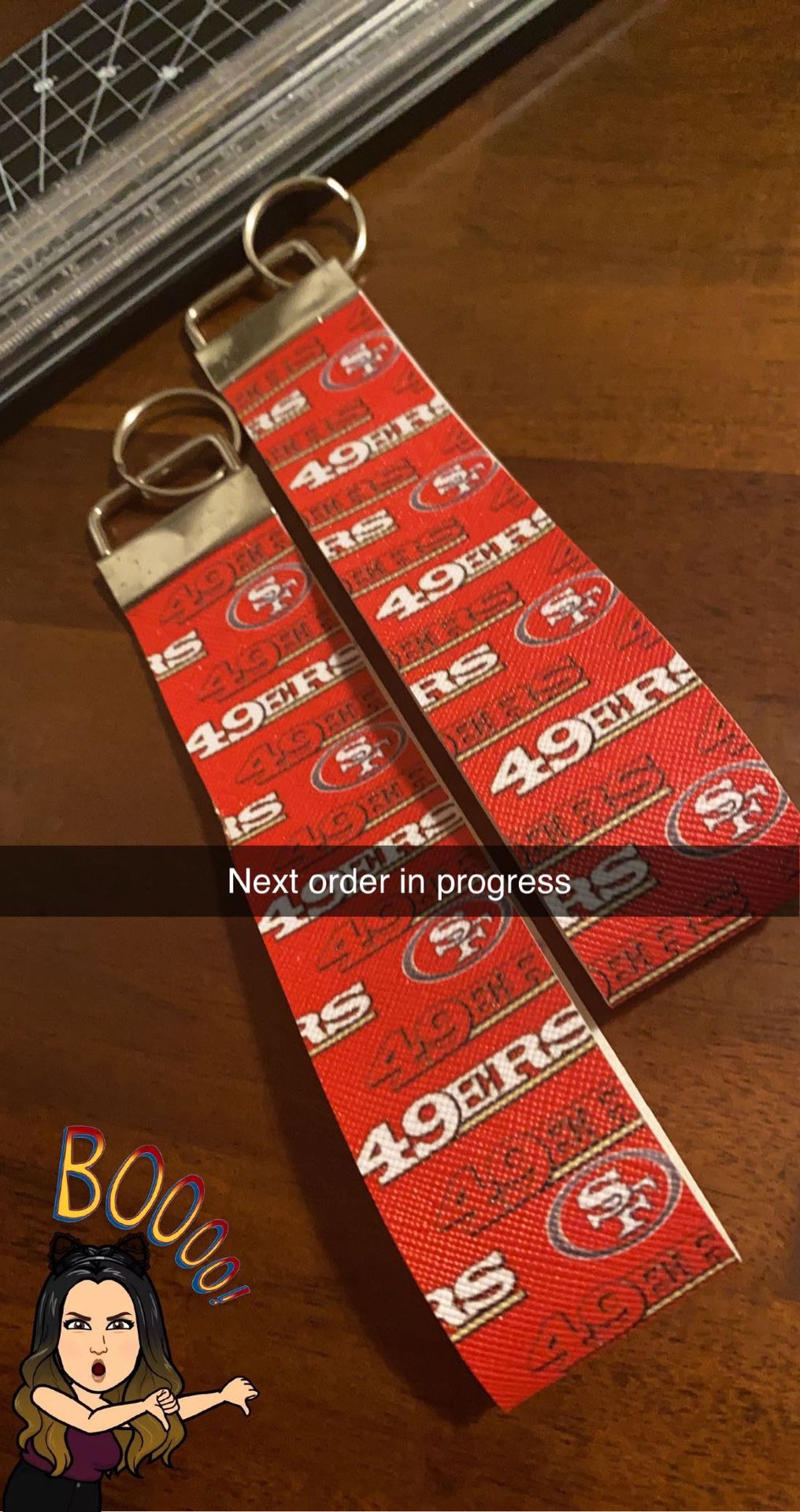 49er keychains