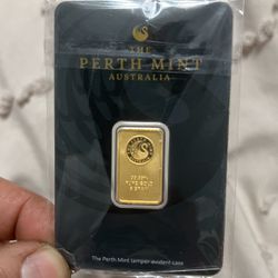 5 Gram Gold Bar Perth Mint