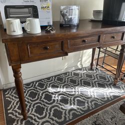 Sturdy 3 Drawer Table 