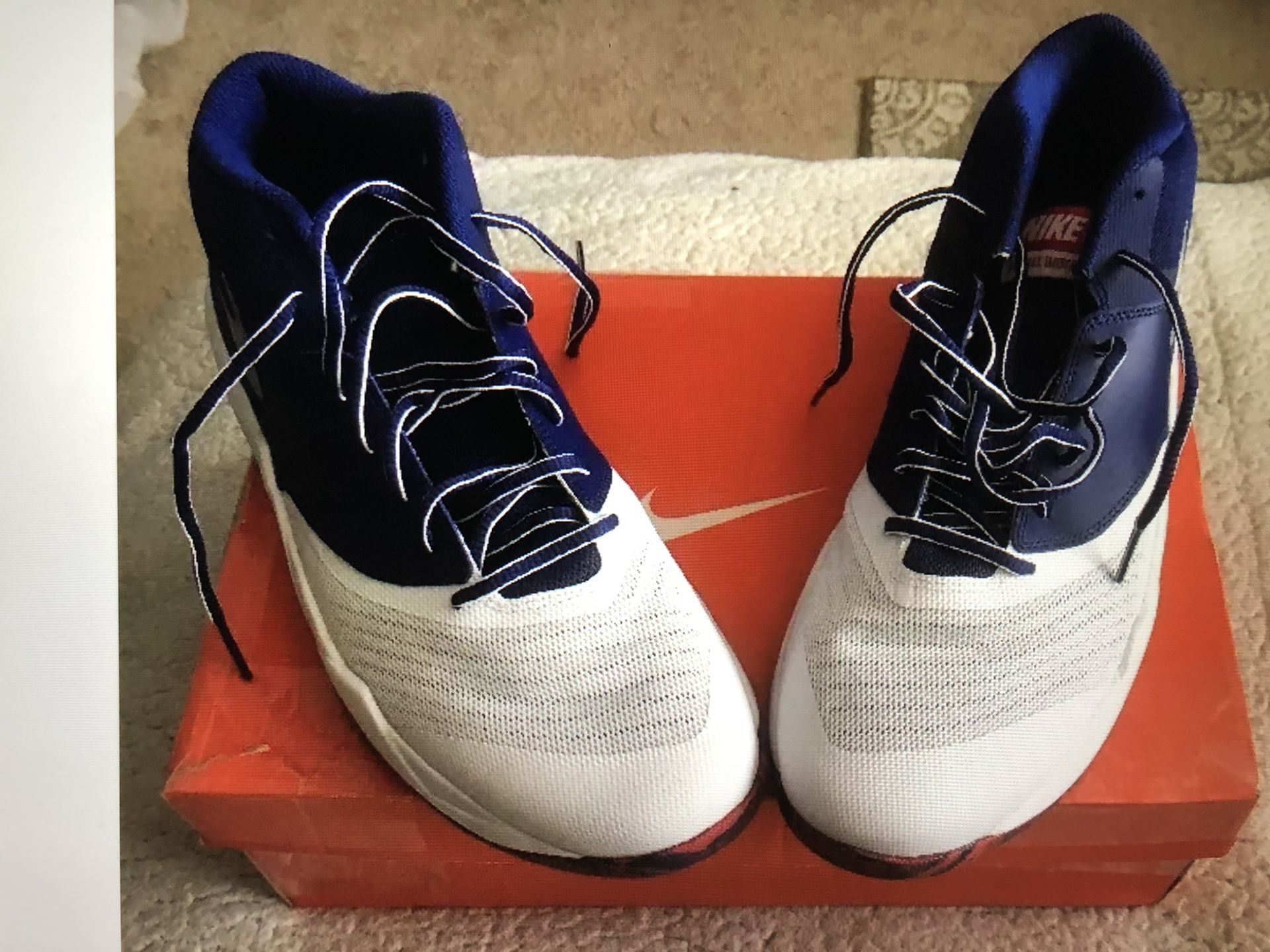 Beber agua Pesimista Camino New Nike Air Max Emergent White, Mtllc Silver, Royal Blue, Red Size 11 #  818954104 Brand New in the Original Box ( Box has wear). Never worn. for  Sale in Henderson, NV - OfferUp