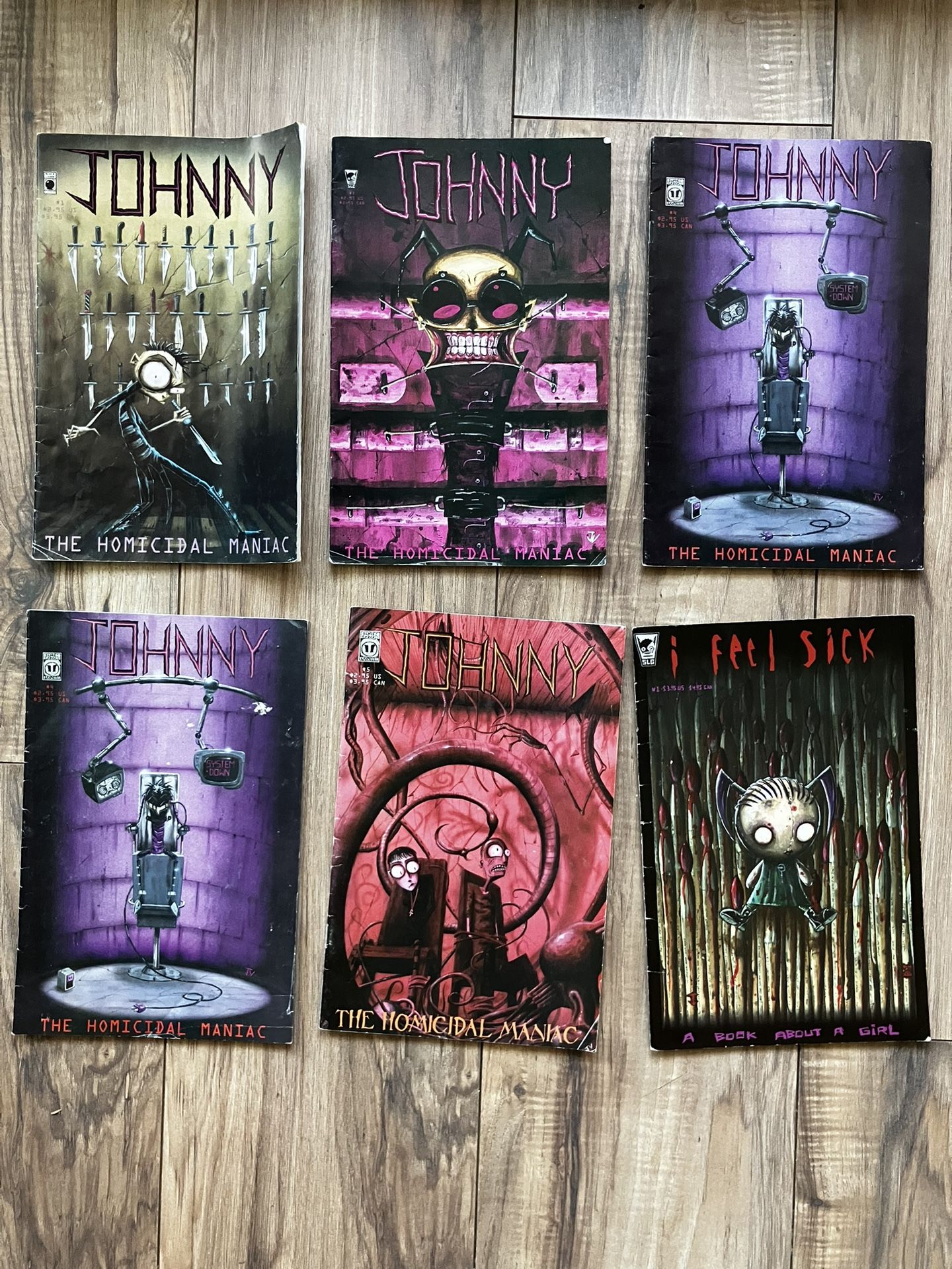 Johnny The Homicidal maniac Comics