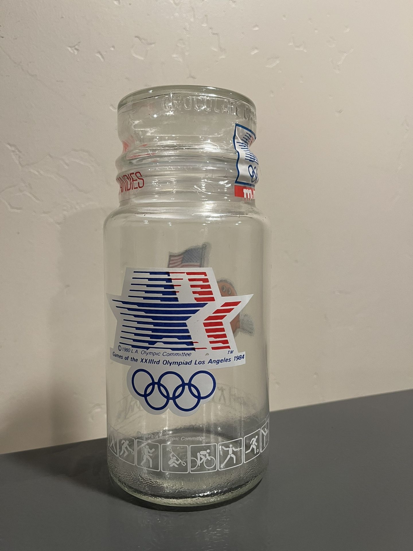1984 Olympics M&M Candy Jar