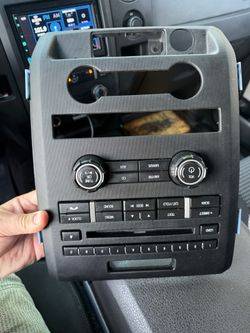 2014 F150 stock Center console