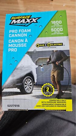 Pro foam cannon
