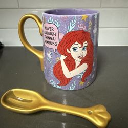 The Little Mermaid Mug And Spoon