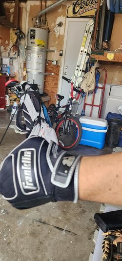 Franklin Powerstrap Batting Gloves Like New