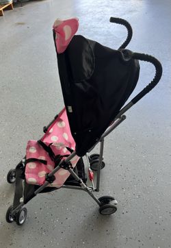 Disney Minnie umbrella stroller with shade