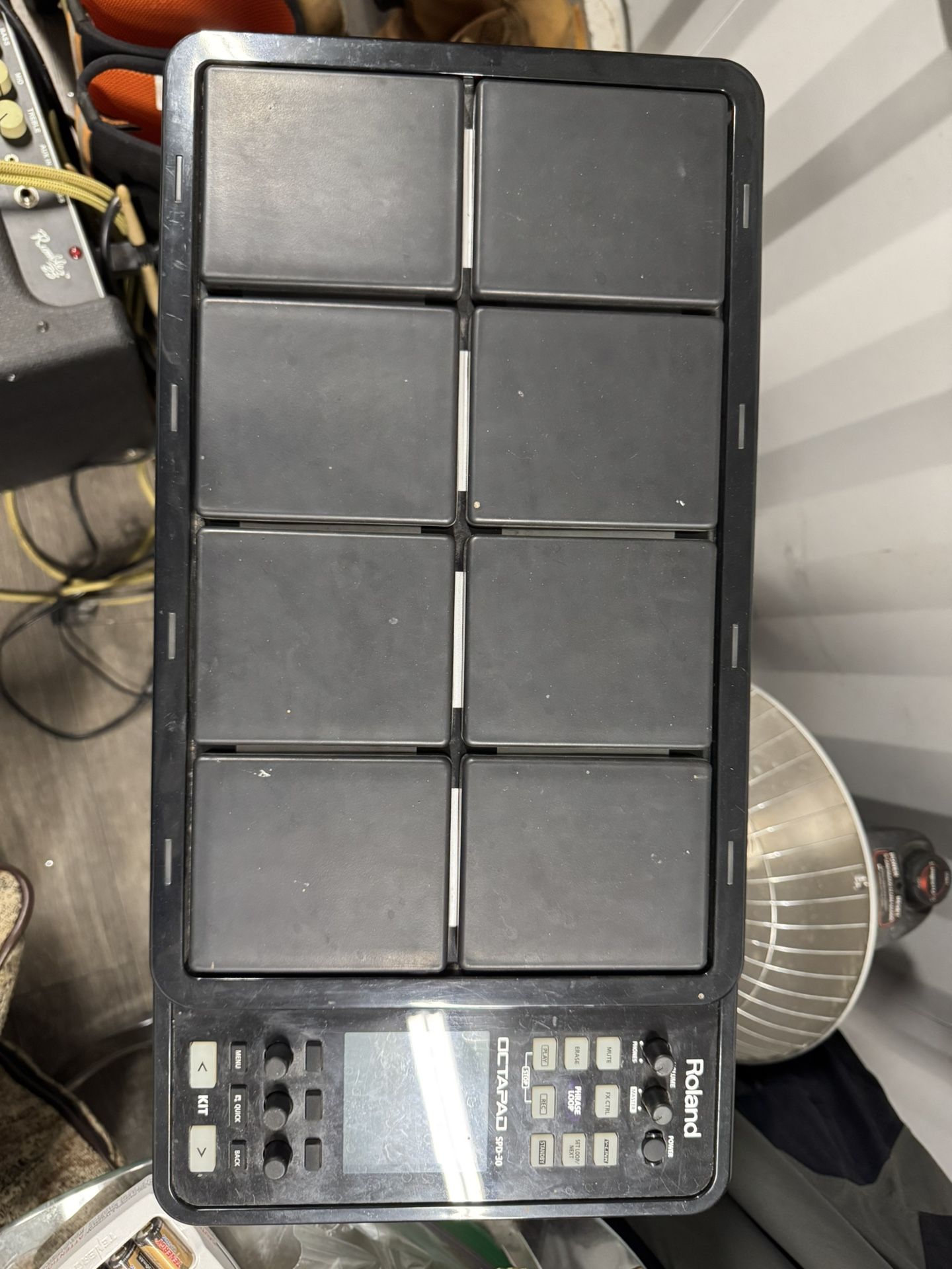 Roland Octapad With Fender Amo