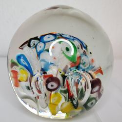Gorgeous Princess EW?? Millefiori Paperweight - Slight egg shape (Japan)