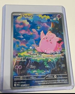Pokemon Clefairy 094/088 Obsidian Flames Illustration Rare Holo English 2023