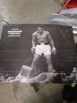 ALI VS LISTON 1965 100 BUCKS OBO