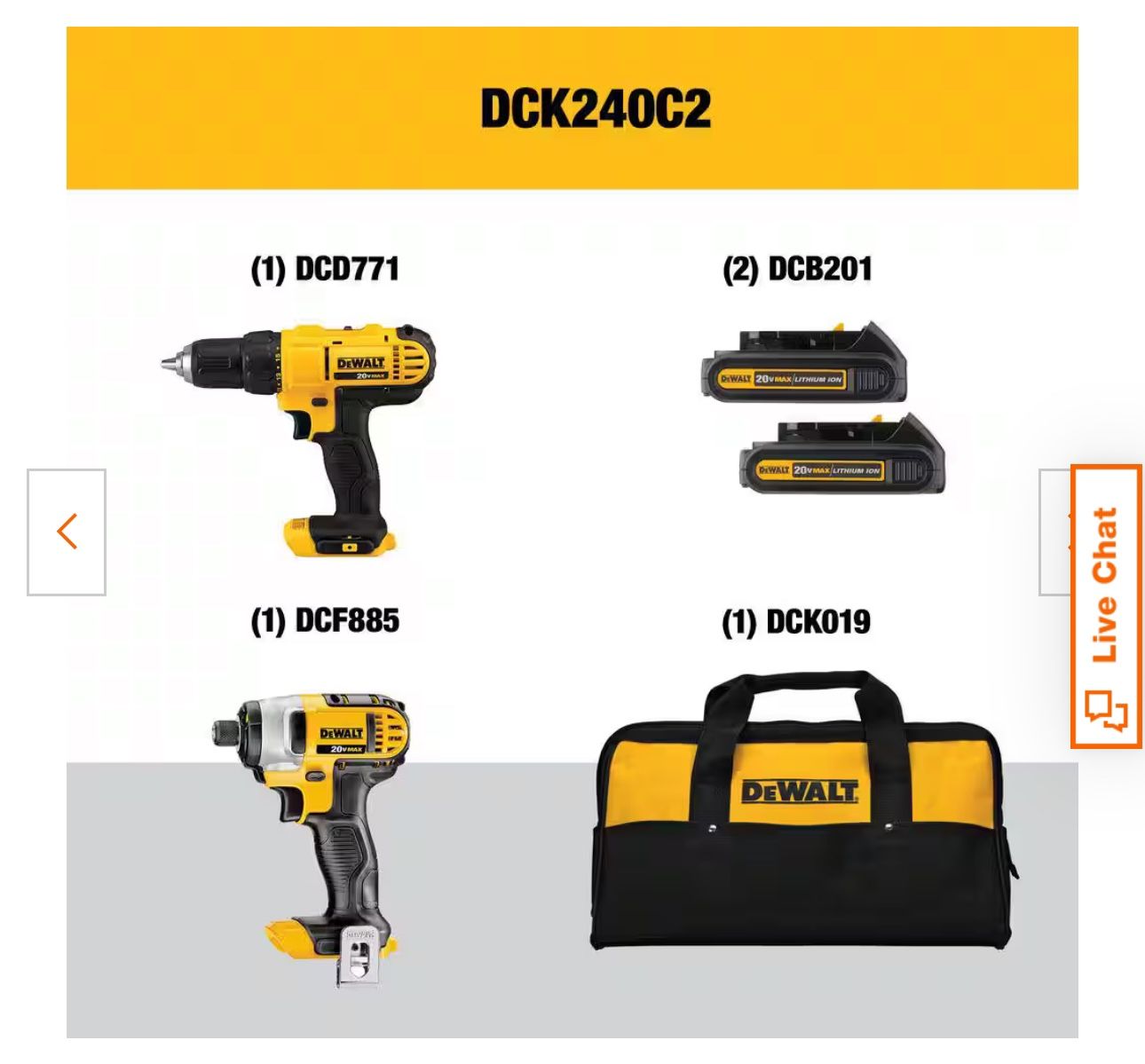 New Drill Set With Bag
