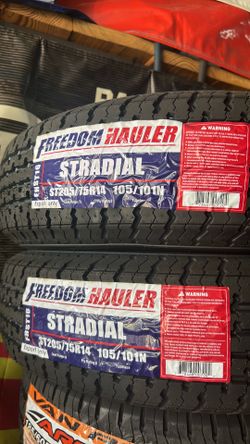 New trailer tires