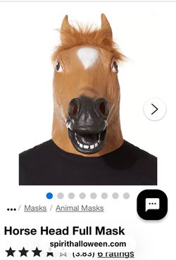 Horse full head mask