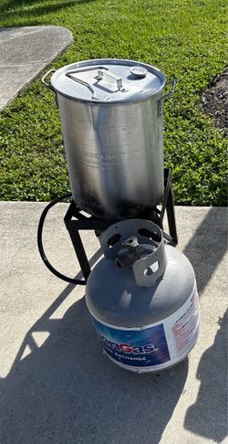 Turkey Fryer Kit with Propane Burner Stand