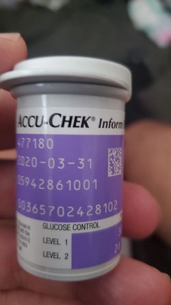 Accu check inform II TEST STRIPS