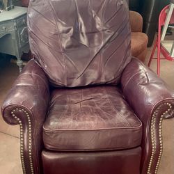 Leather BarcaLounger Recliner