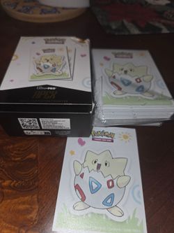 Pokemon sleeves 105 sleeves!
