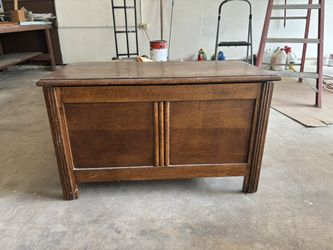 Vintage Cedar Wooden Chest