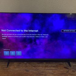 40 inch Vizeo Smart TV. 