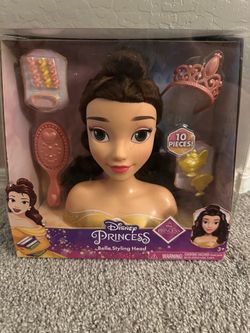 Disney Belle Styling Head Doll