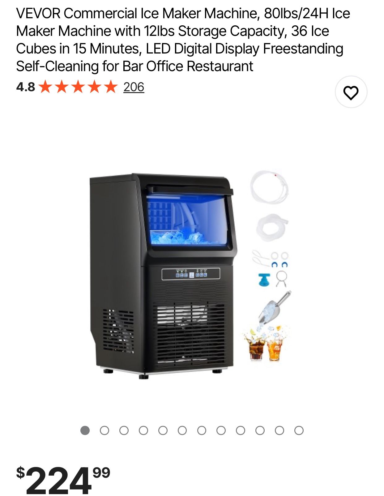 Tool/Commercial Icemaker/ Icemaker/Restaurant/Home