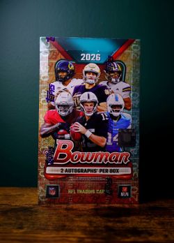 2026 Topps Bowman NFL Hobby Box