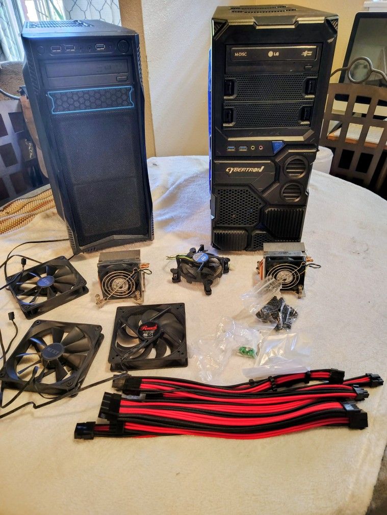 Used computers for parts sold as-is
