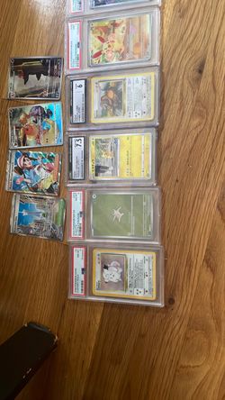 The graded cards