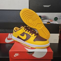 Deadstock Mens Nike Dunk Low Retro (Arizona State)