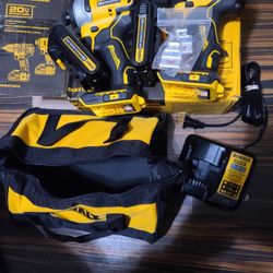 Dewalt 20v Atomic Impac And Drill Combo 