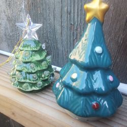 Christmas Ornaments 2 Package Deal Candle Top Comes Off Tree