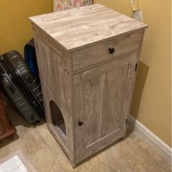 cat litter box hider