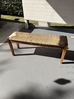 Woven Bench