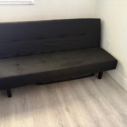 IKEA black Futon Sofa Bed