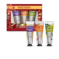 Burt's Bees Shea Butter Hand Cream Trio Holiday Gift Set, 3Ct NEW in box