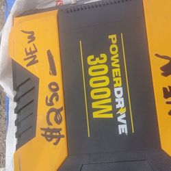 Inverter 3000 watt new $175