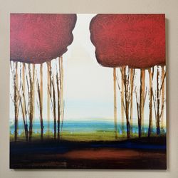 Canvas Artwork 48 In X 48 In