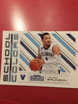 Jalen Brunson Rookie Card 