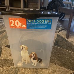 Pet Food Bin 