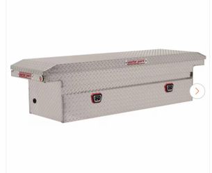 Crossover Truck Tool Box in Aluminum w/ Low-Profile, 72 in. Full-Size, in Diamond Plate