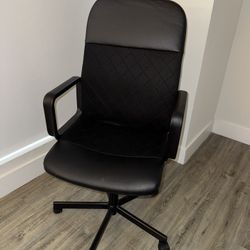 IKEA Black Swivel/Rolling Chair