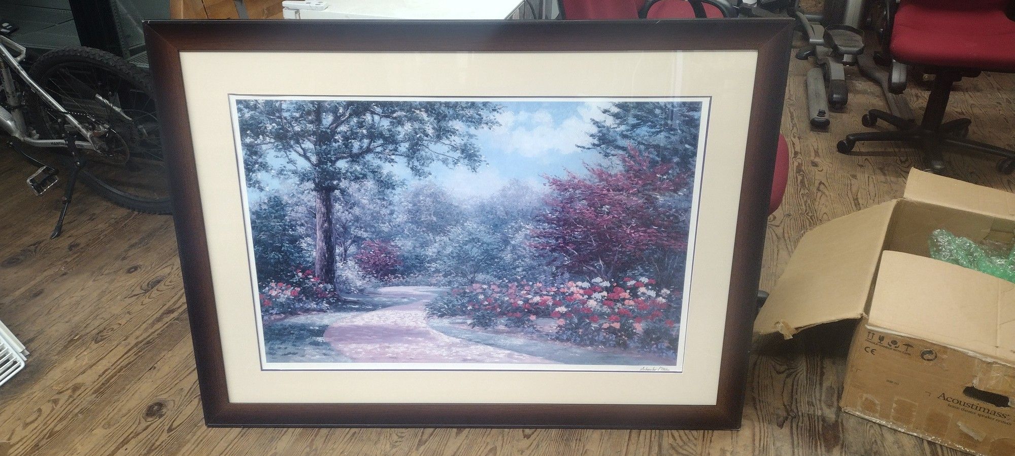 Title:
🌸 “Summer Enchantment” by Wendy & Kevin Schaefer Miles – Signed Limited Edition Seriolithograph, Professionally Framed 🌳