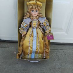 Audrey Authentic Porcelain Doll