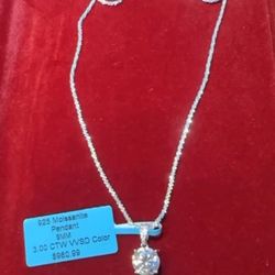 925 Sterling Silver Elegant Necklace 