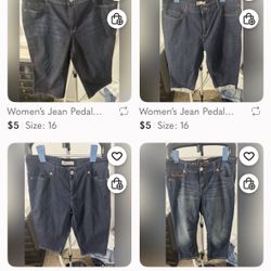 Lot Of Jeans Size 16